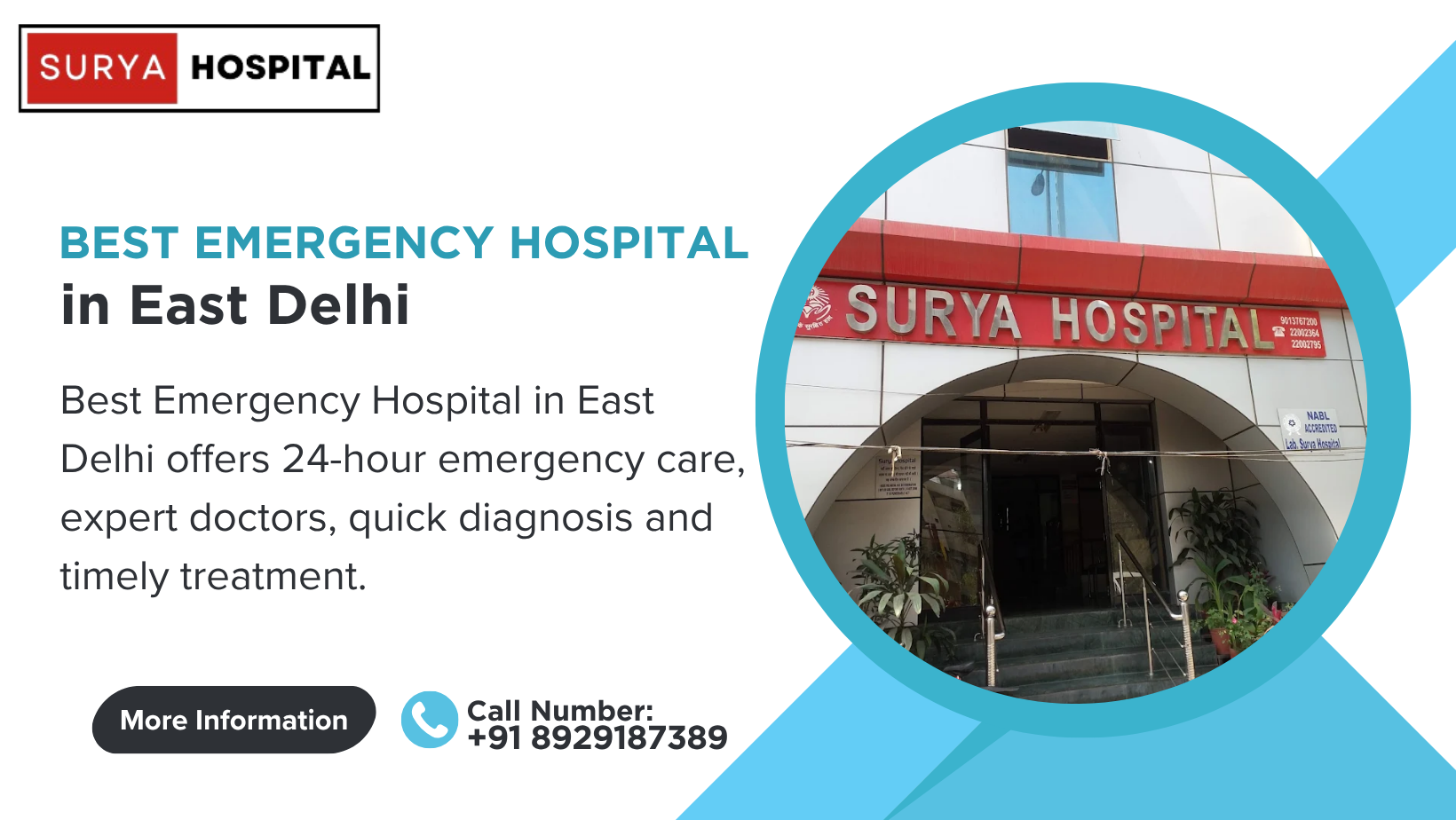 Best Emergency Hospital in East Delhi for Quick Treatment